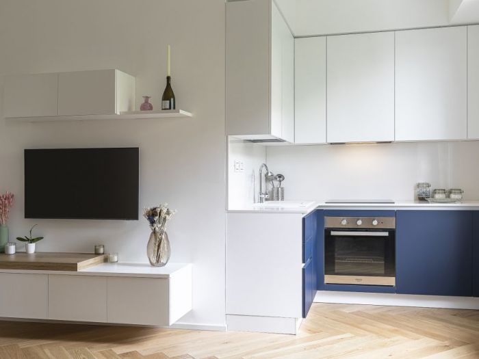 Archisio - Gianluca Chiocca Design - Progetto Ristrutturazione appartamento 50mq milano - bullona