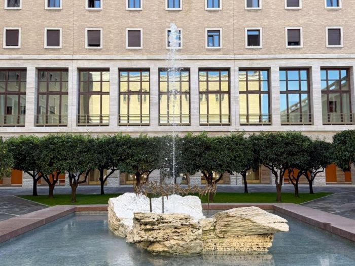 Archisio - Forme Dacqua - Progetto Restauro della fontana monumentale del collegio americano roma