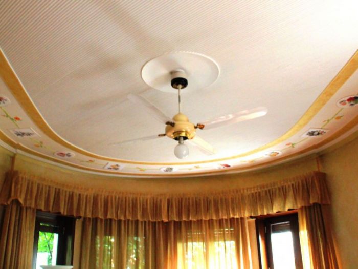 Archisio - Luca Righetto - Progetto Interior design Decorazioni floreali a soffitto