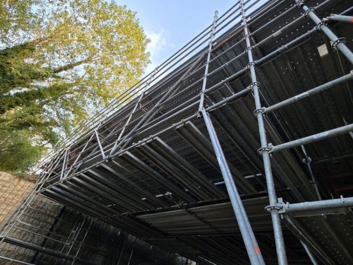 Archisio - Ceni Ponteggi - Progetto Ponteggio per sotto ponte