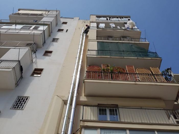 Archisio - Tommaso Galtieri - Progetto Montaggio canne fumarie