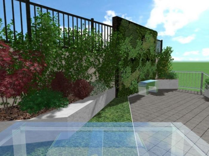Archisio - Architetto Del Paesaggio Designer Del Verde - Progetto Progetto giardino pensile