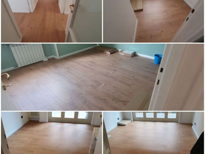 Archisio - Parquettista Roma - Progetto Posa pavimento laminato e vinilico