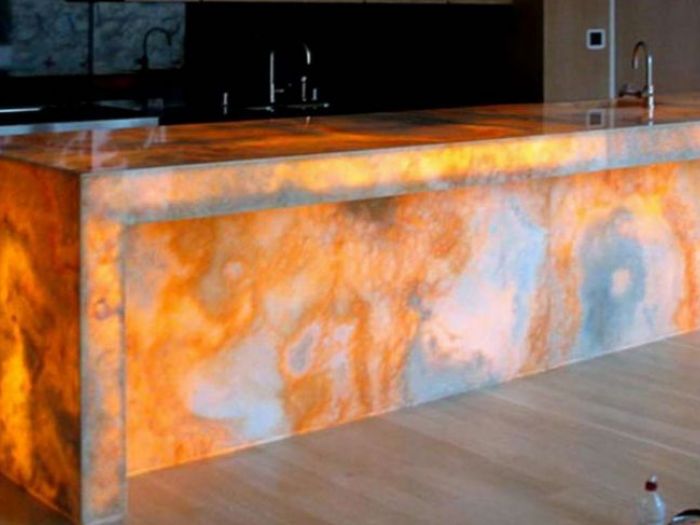 Archisio - Marmi Di Carrara - Progetto Lavorazioni in onice