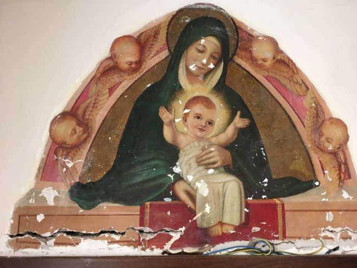 Archisio - Vania Muretto - Progetto Restauro madonna con bambino