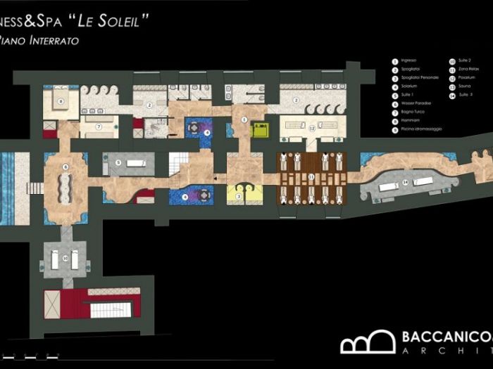 Archisio - Alessandro Baccanico - Progetto Welnessspa