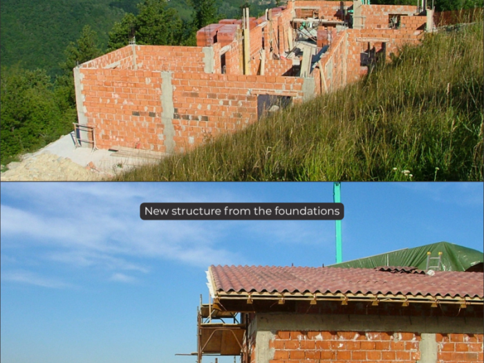 Archisio - Studio Tecnico Associato Ivaldi Carrer - Progetto Da rudere a villa panoramica nel monferrato