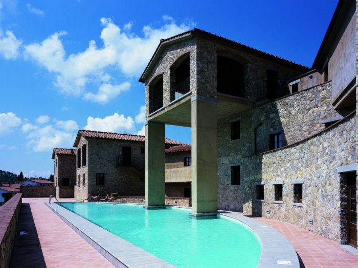 Archisio - Simone Casini - Progetto Borgo novo di gaiole in chianti