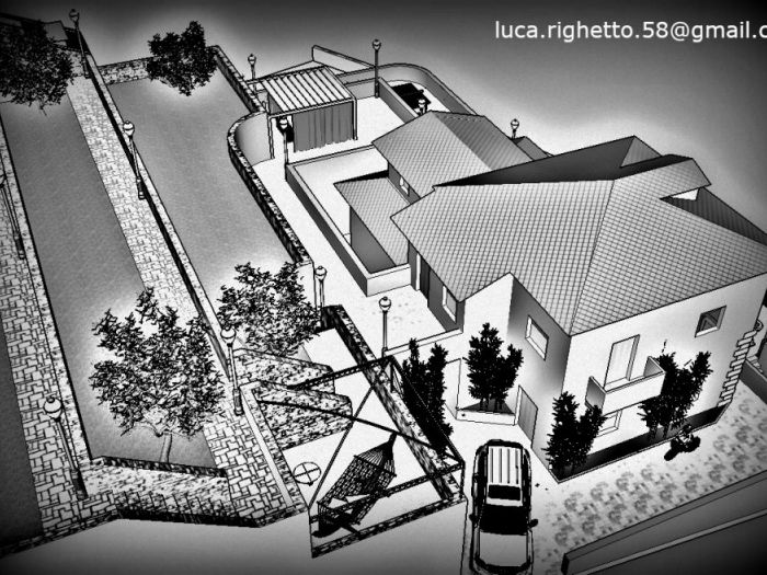 Archisio - Luca Righetto - Progetto Progettazione giardini Lazzurra lontananza