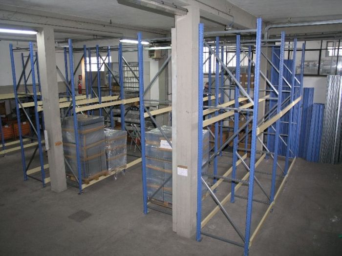 Archisio - Castellani srl - Progetto Scaffalature metalliche industriali portapallets