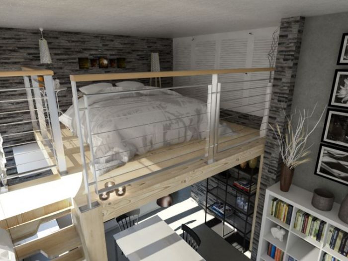 Archisio - Red Architecture - Progetto Mini loft milano