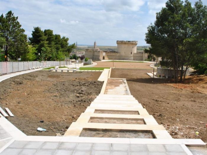Archisio - Artenatura Vivai Saas - Progetto Riqualificazione giardino castello citt di matera