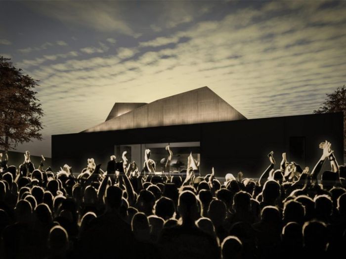 Archisio - Didon Comacchio Architects - Progetto Aula magna temporanea