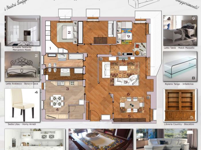 Archisio - Mc Rendering Solution - Progetto gli spazi si rinnovanola tradizione resta