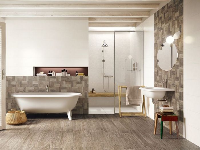 Archisio - Ral Ceramiche Design srl - Progetto Rivestimenti gres porcellanato shabby