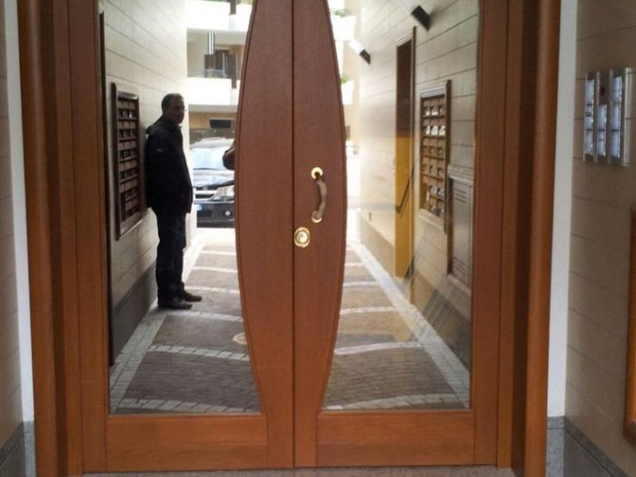 Archisio - Arte Del Legno 86 Snc - Progetto Portoni condominiali in legno roma