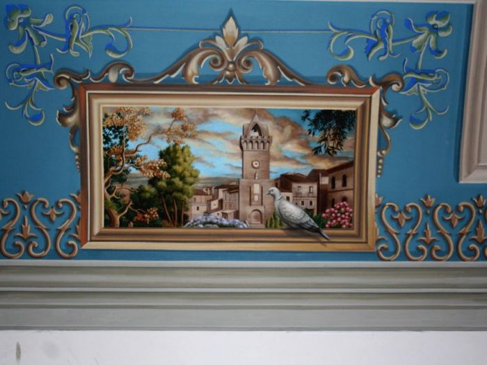 Archisio - Artmande Dimarco Napoletano - Progetto Soffitto paesaggi