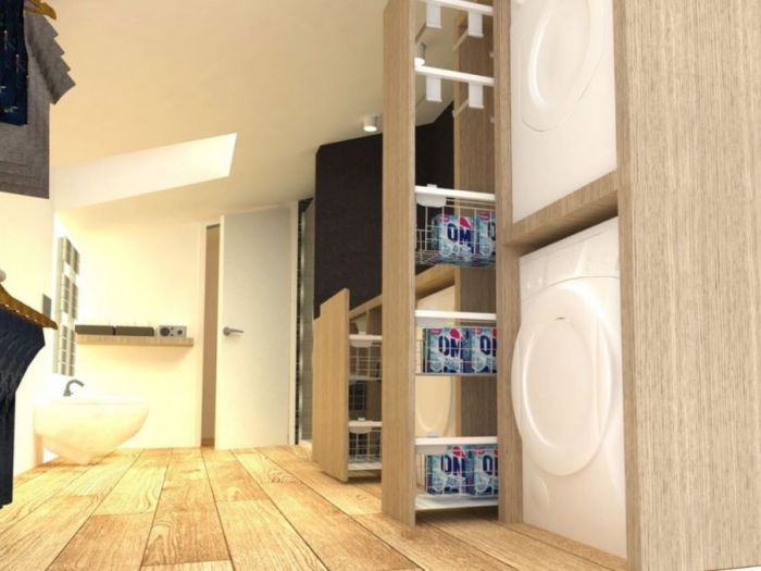 Archisio - Giorgio Davide Manzoni - Progetto Una parete per tre livelli