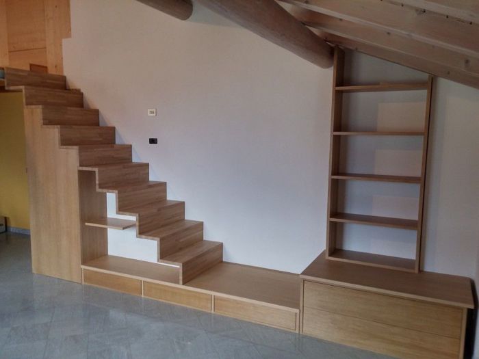 Archisio - Falegnameria Mobili Pedroni - Progetto Scale