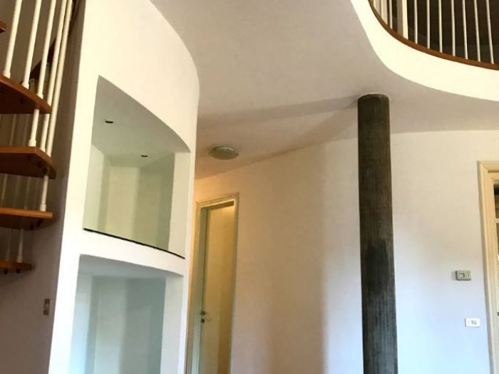 Archisio - Studio Giuseppe Dondoni Sgd - Progetto Abitazione linee curve su due livelli