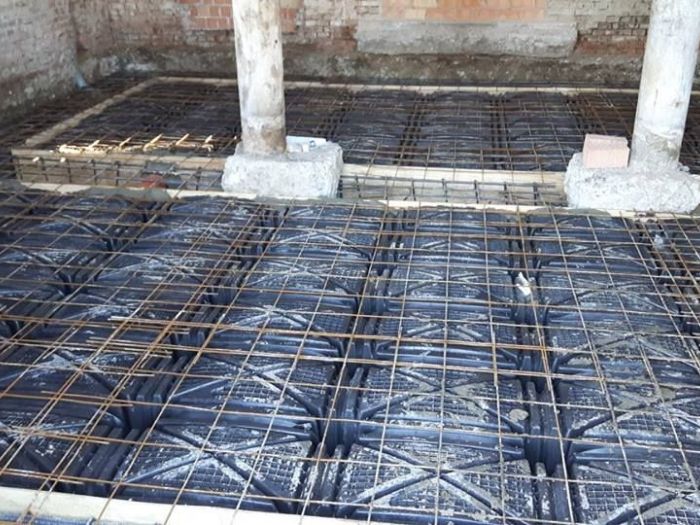 Archisio - Lema Corporation srl - Progetto Vespaio con sistema aerato igloo e recinzioni in calcestruzzo