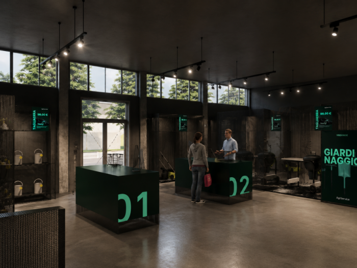 Archisio - Fico Creative Studio - Progetto Showroom agri
