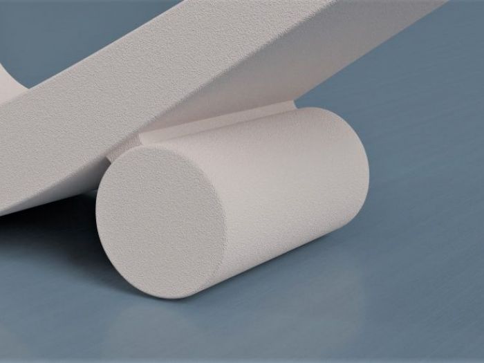 Archisio - Dablec Di Tiziano Moletta - Progetto Tavolino da salotto moderno flex