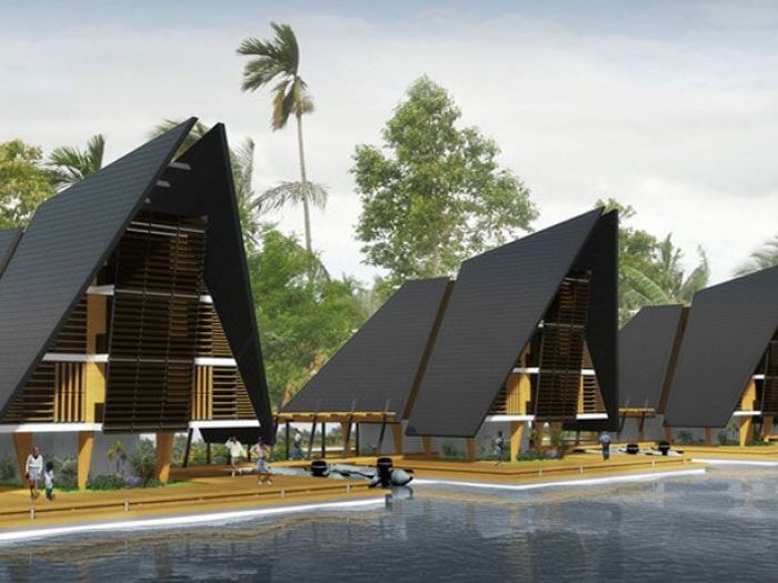 Archisio - Torrisi Procopio Architetti - Progetto Jungle houseboathouse mauritius 2009