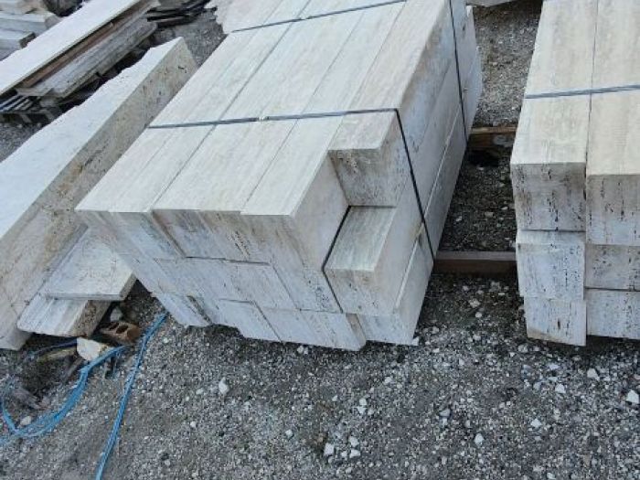Archisio - Albanesi Marble - Progetto Cordolo in travertino