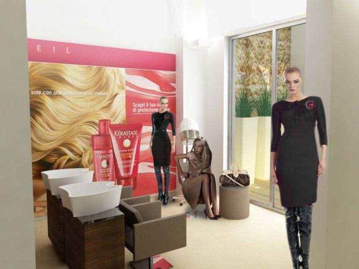 Archisio - Alessandra Marsegliaarchitetto - Progetto Franci coiffeurHair coiffure