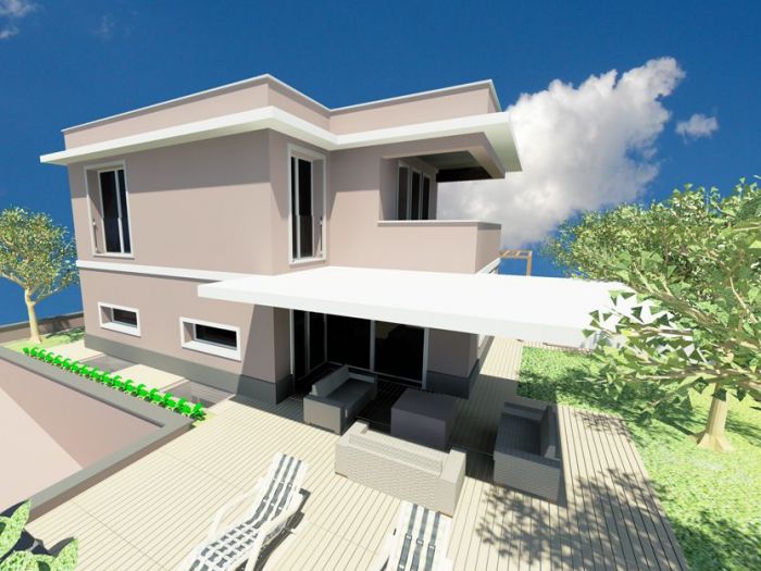 Archisio - Andrea Agostini - Progetto Villa a ponte pietra