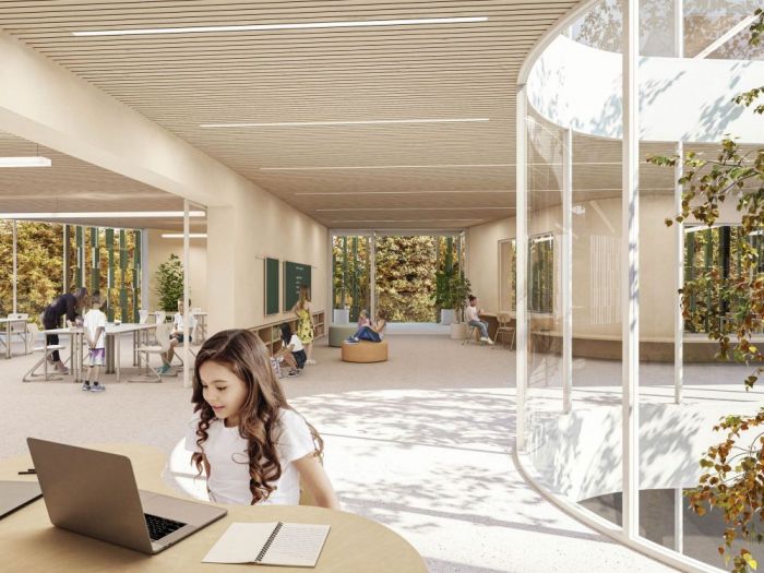 Archisio - Sf Architects - Progetto Contest school complex scialoia in milan