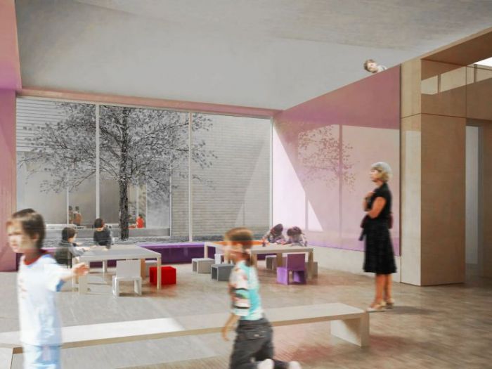 Archisio - Massimiliano Cuccarano - Progetto Concorso per la progettazione di un asilo nido e scuola materna