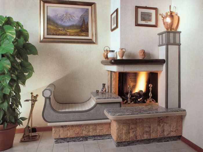 Archisio - Carpenteria Fabbro Alma - Progetto Marmo per camini