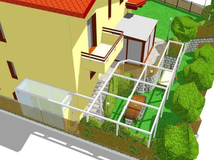 Archisio - Luca Righetto - Progetto Progettazione giardini varese busto arsizio Piano A e piano B