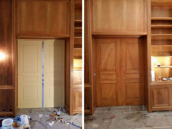 Archisio - Arte E Decoro Di Verga Egidio - Progetto Decorazioni prima e dopo