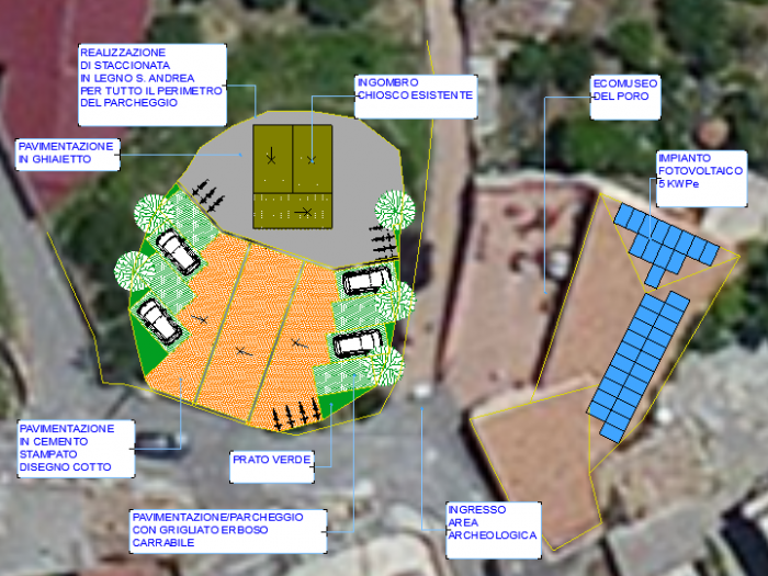 Archisio - Tiziana Decaria - Progetto Insediamento rupestre sbariati zungri