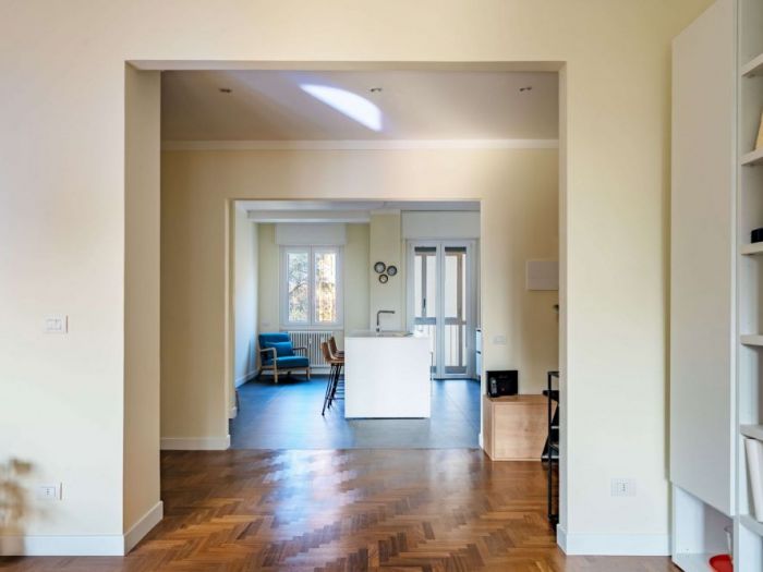 Archisio - Gianluca Chiocca Design - Progetto Ristrutturazione appartamento milano 120 mq