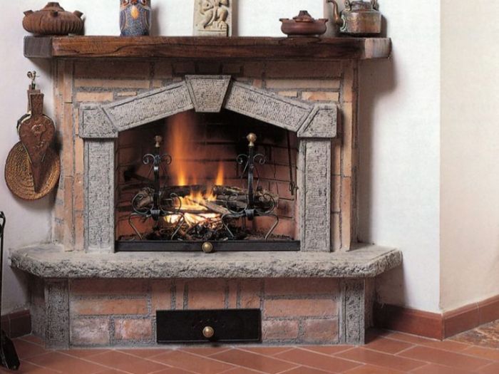 Archisio - Mastrosimone Artefuoco srl - Progetto Caminetti rustici