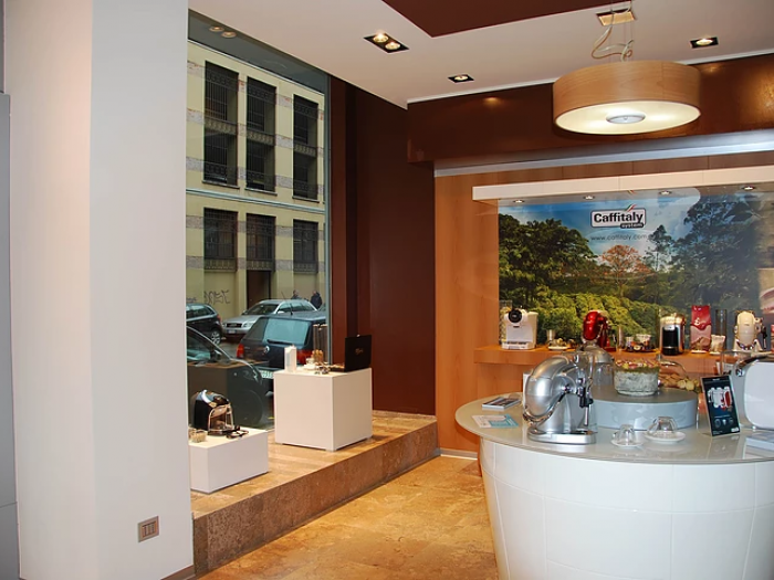 Archisio - Studio Patetta - Progetto Negozio caffitaly