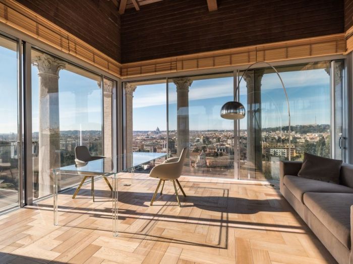 Archisio - Daniele Raffaelli - Progetto Attico nel centro di roma