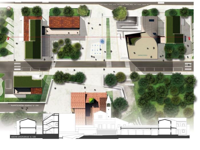 Archisio - Antonello Capalbo - Progetto Riqualificazione architettonica ed energetica dellex centro servizi o V S A mandatoriccio