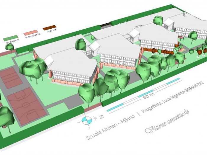Archisio - Luca Righetto - Progetto Progettazione giardino didattico A scuola di sostenibilit