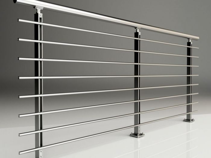 Archisio - Ferall srl - Progetto Ringhiere in alluminio balustre e parapetti