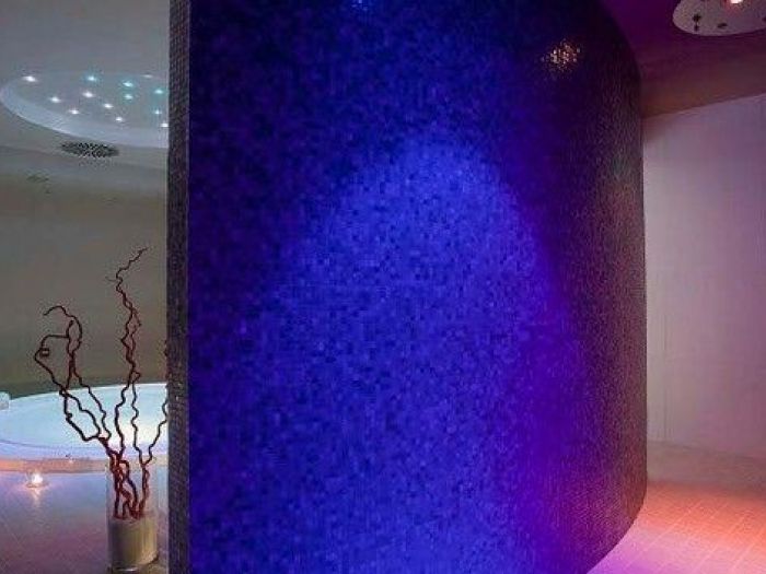 Archisio - Solaris Acqua Sport Srl - Progetto Wellness -sauna finlndese bagno di vaporedocce hammam