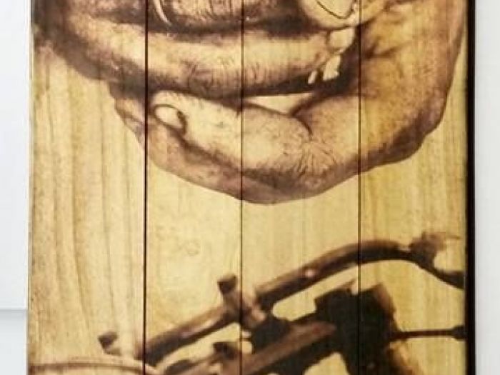 Archisio - Edodesign - Progetto Quadri su legno a doghe