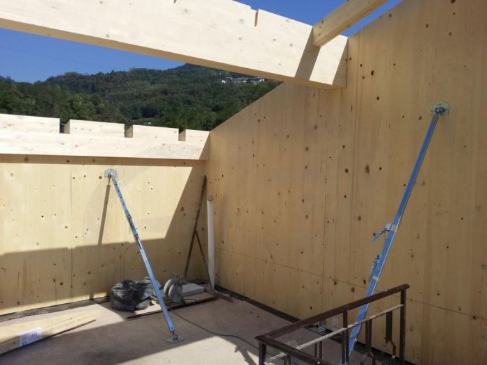 Archisio - Giorgio Gislimberti - Progetto Sopraelevazione in legno