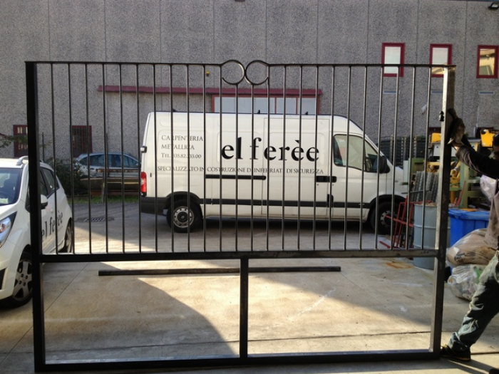 Archisio - El Fere srl - Progetto Cancelli ringhiere balaustre e serramenti