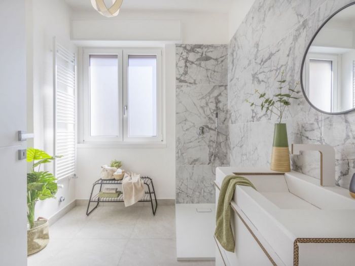 Archisio - Eukalipto Studio - Progetto Home staging completo con servizio fotografico immobiliare su immobile vuoto - trilocale gorla