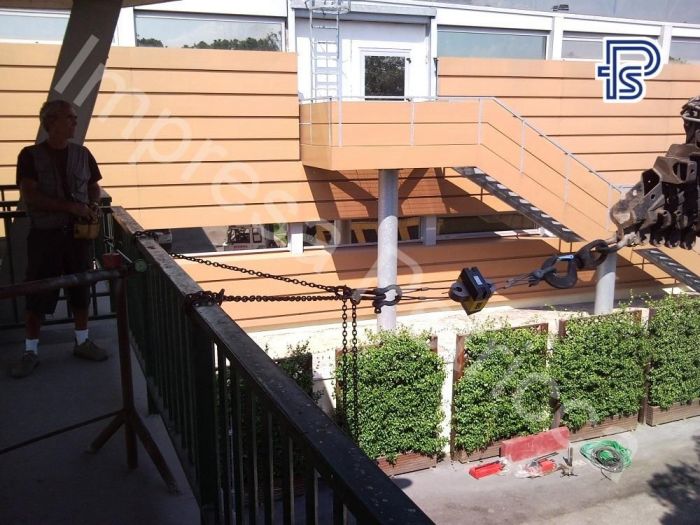 Archisio - Impresa Petricca - Progetto Prove di spinta tiro e carico appeso su strutture